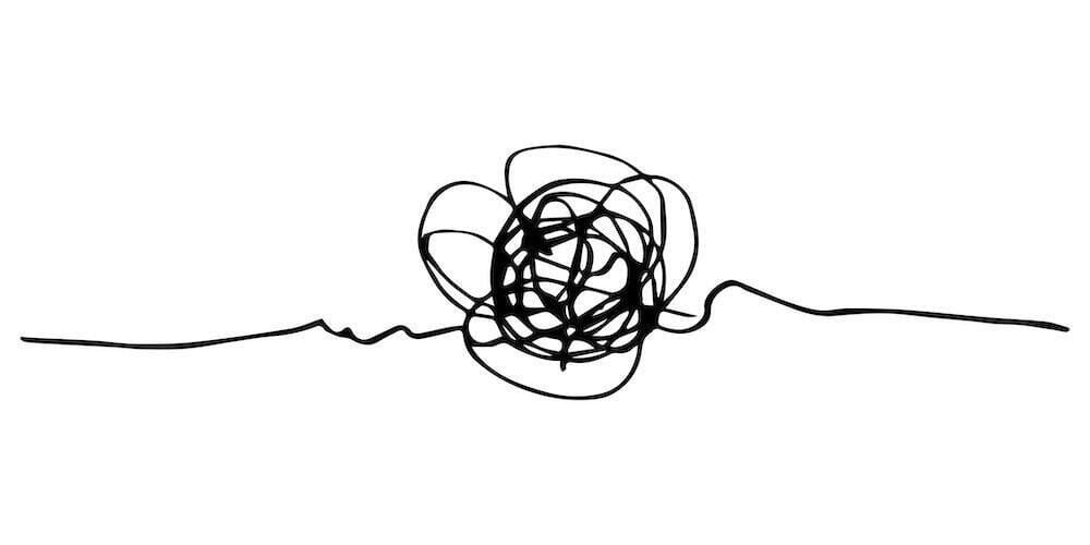 image or a scribbled ball