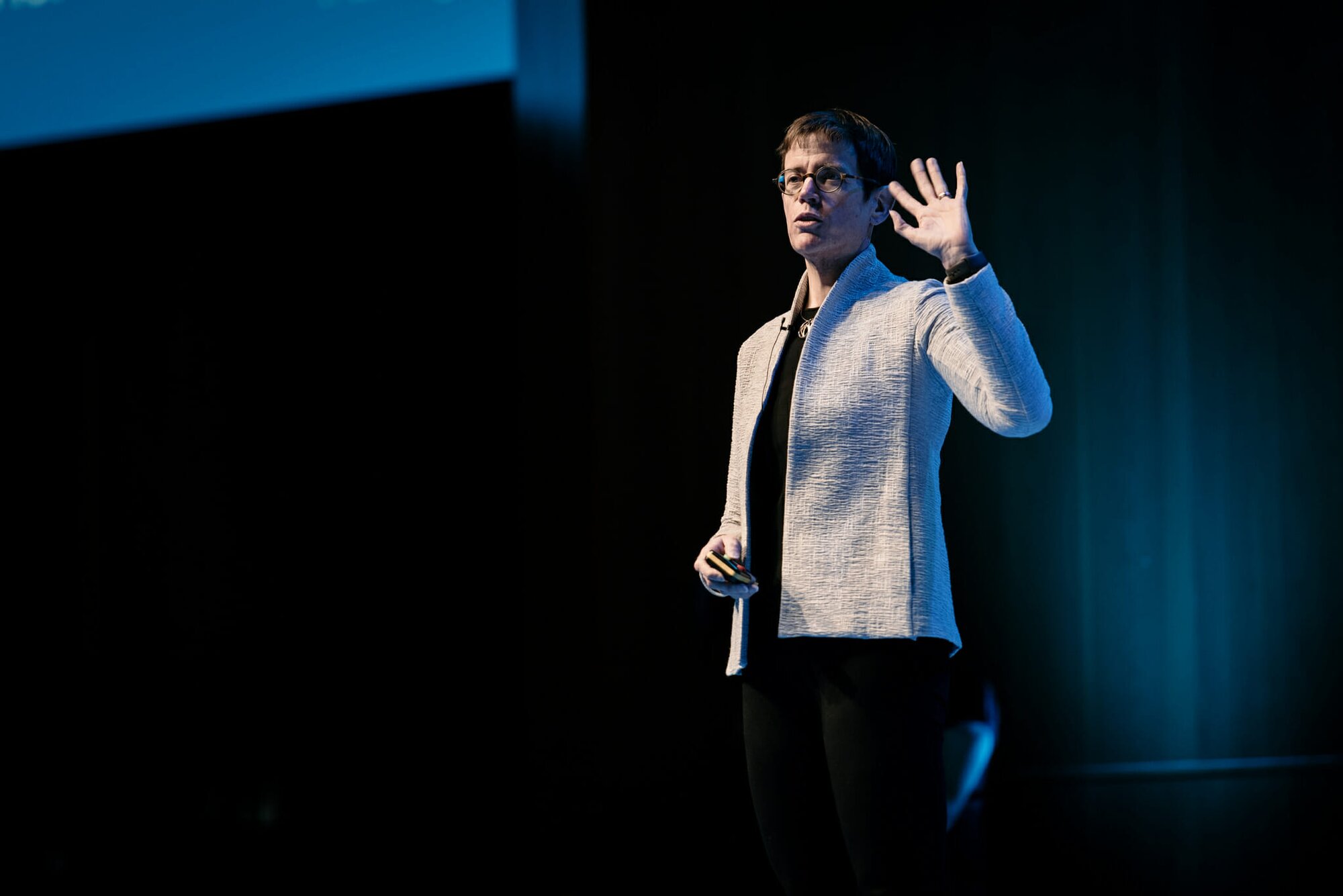 Kim Goodwin at mtpcon in London
