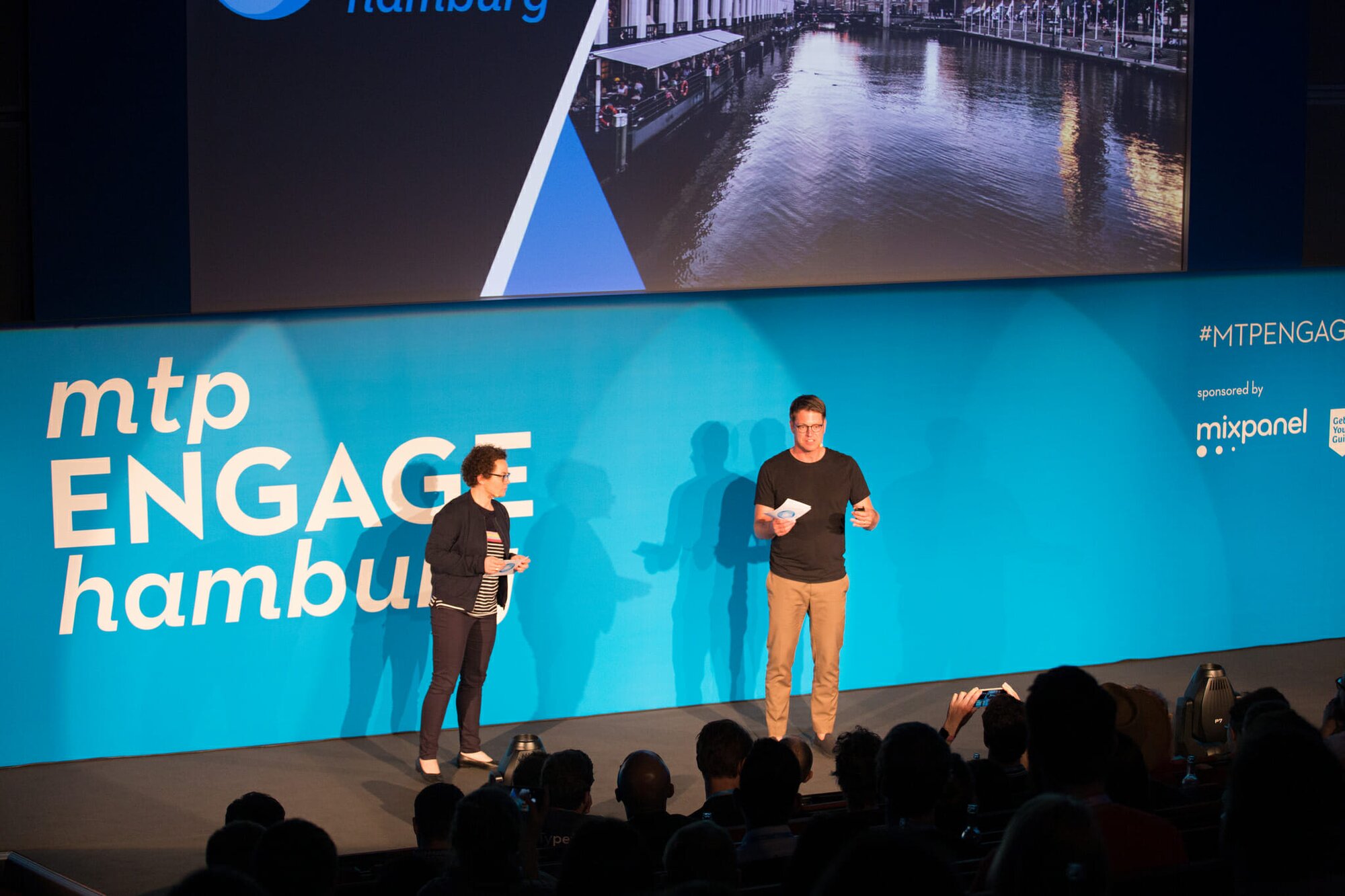 Arne Kittler and Petra Wille at MTP Engage Hamburg