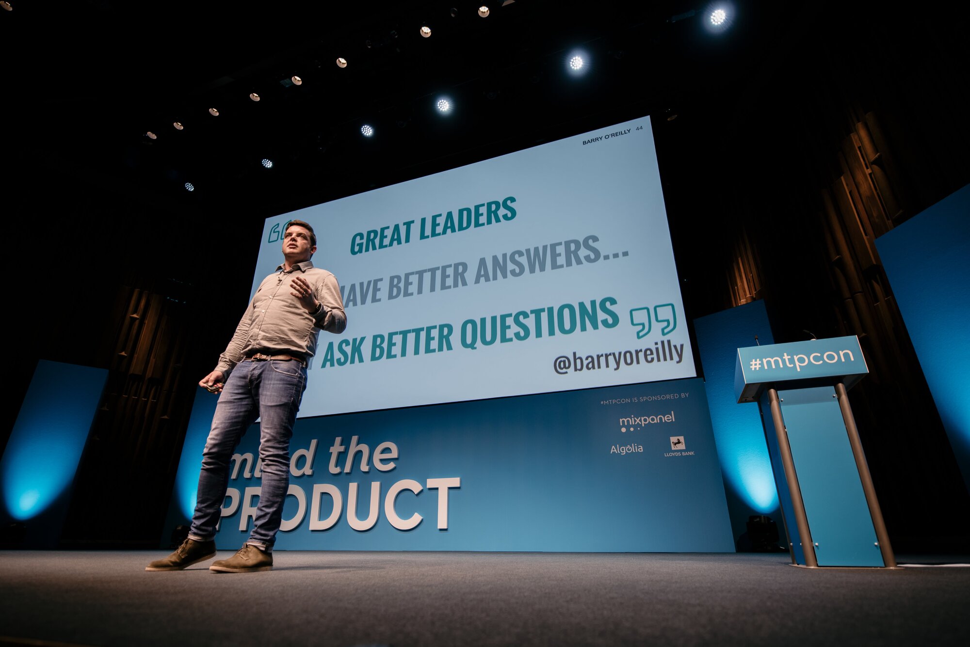 #mtpcon London 2017 stage