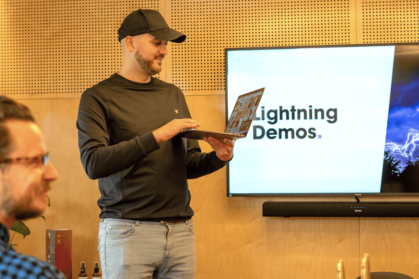 Feedback back on initial sketches and ideas at the end of Day 1 of the design sprint.