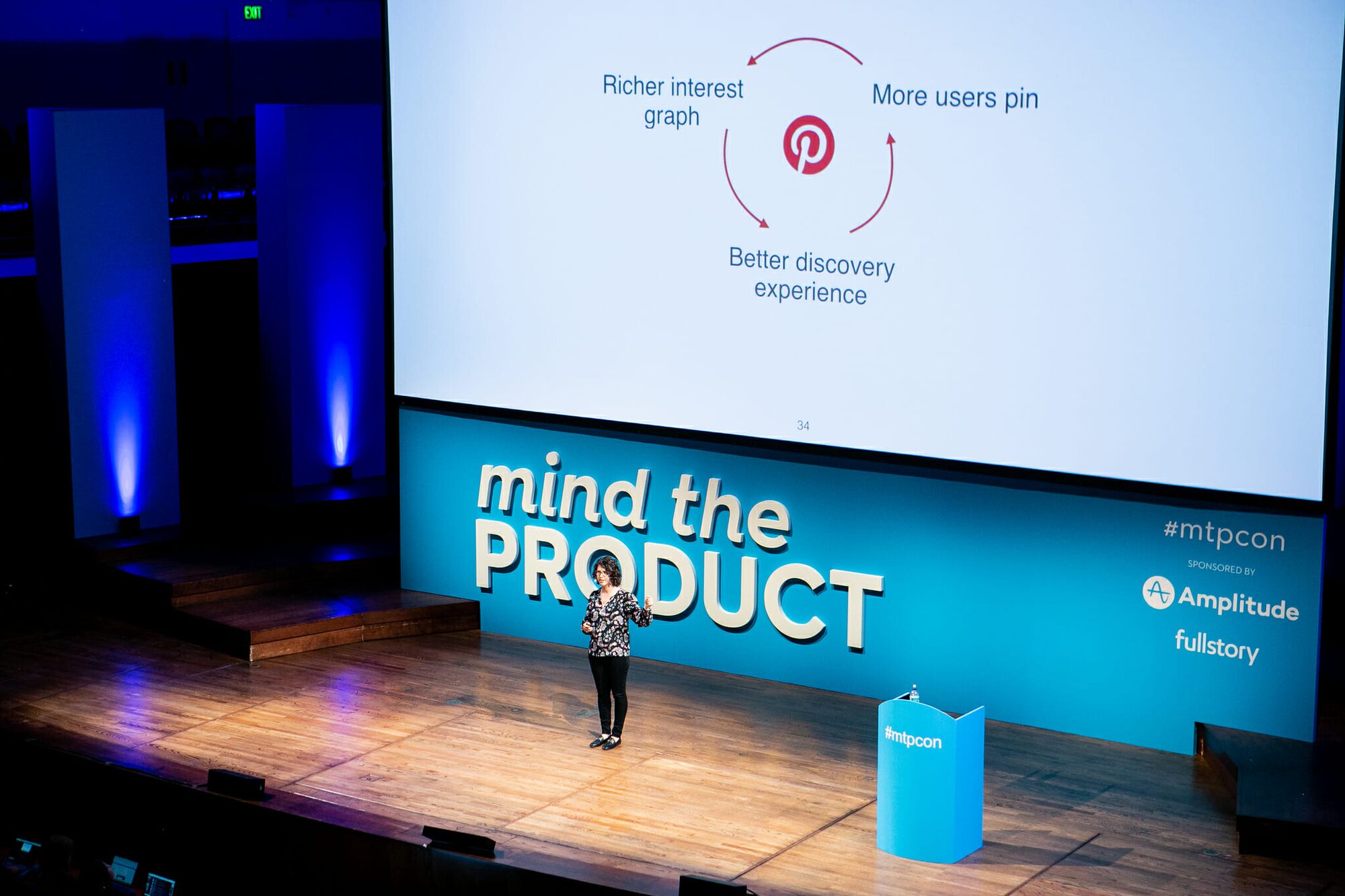 Sarah Tavel shows virtuous loops at mtpcon sf