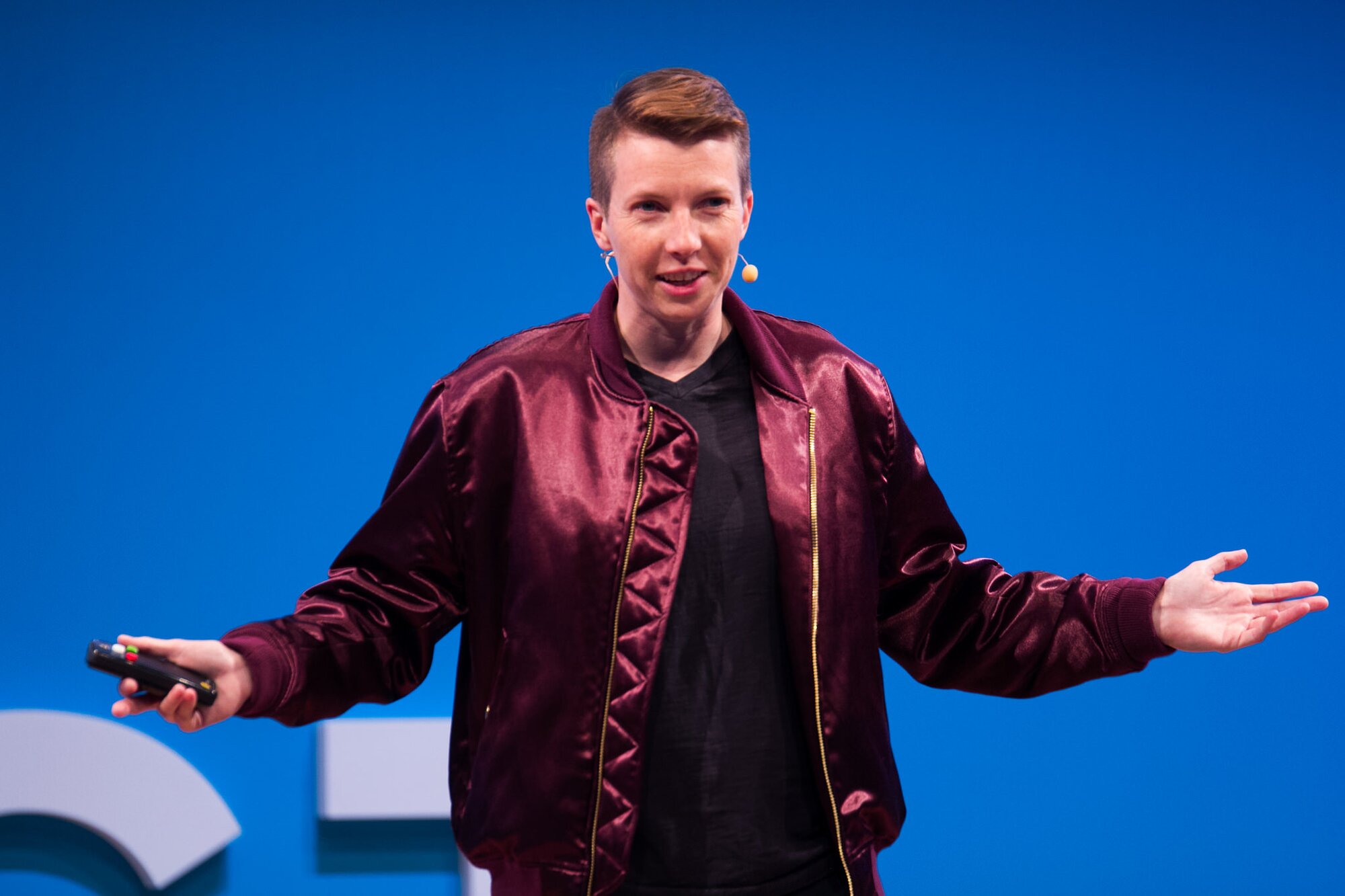 Caitlin Kalinowski at #mtpcon SF