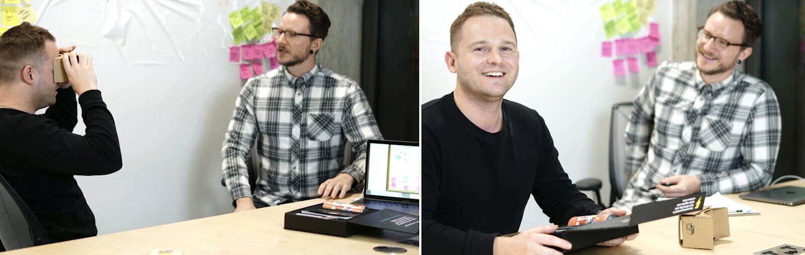 Testing out the virtual sprint room.