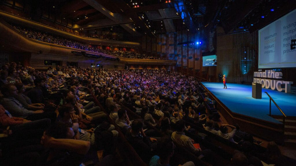 Sally Foote and audience at #mtpcon London 2018