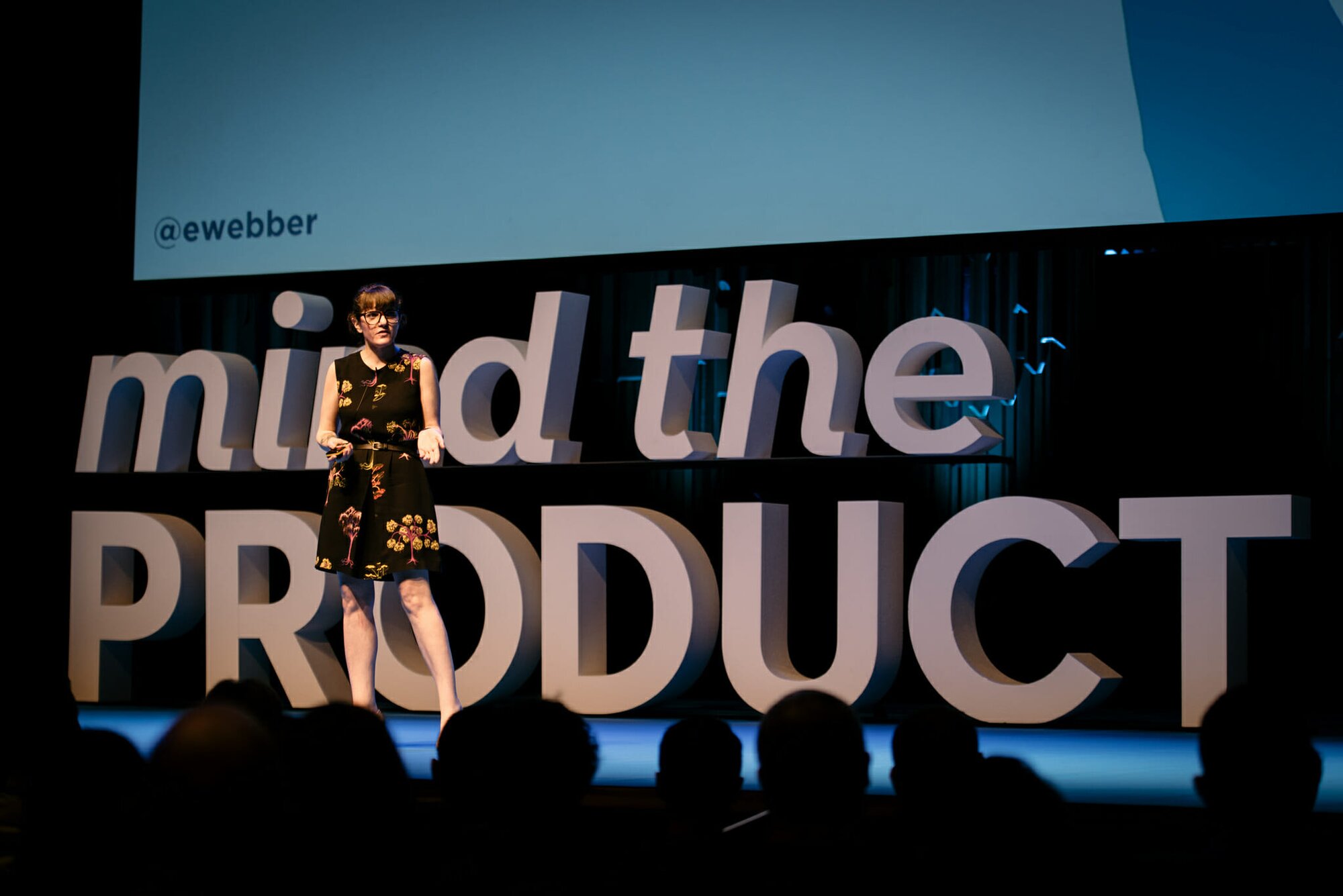 Emily Webber on stage at mtpcon London