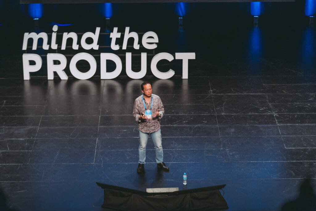 Kenneth Chin at Mind the Product Singapore 2019