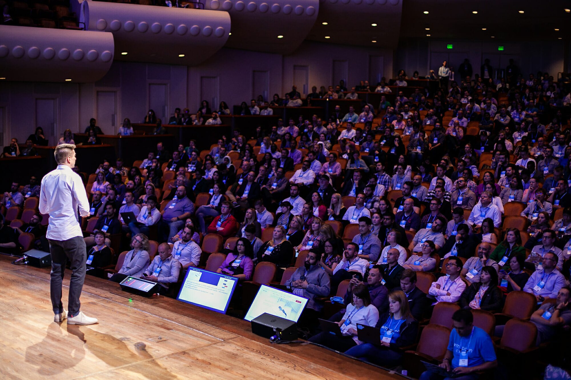 C Todd Lombardo on stage at mtpcon San Francisco