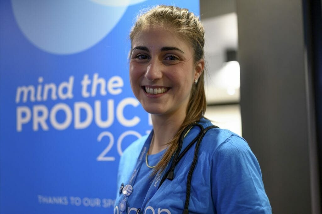 Mind the Product volunteer Helene Sanchez