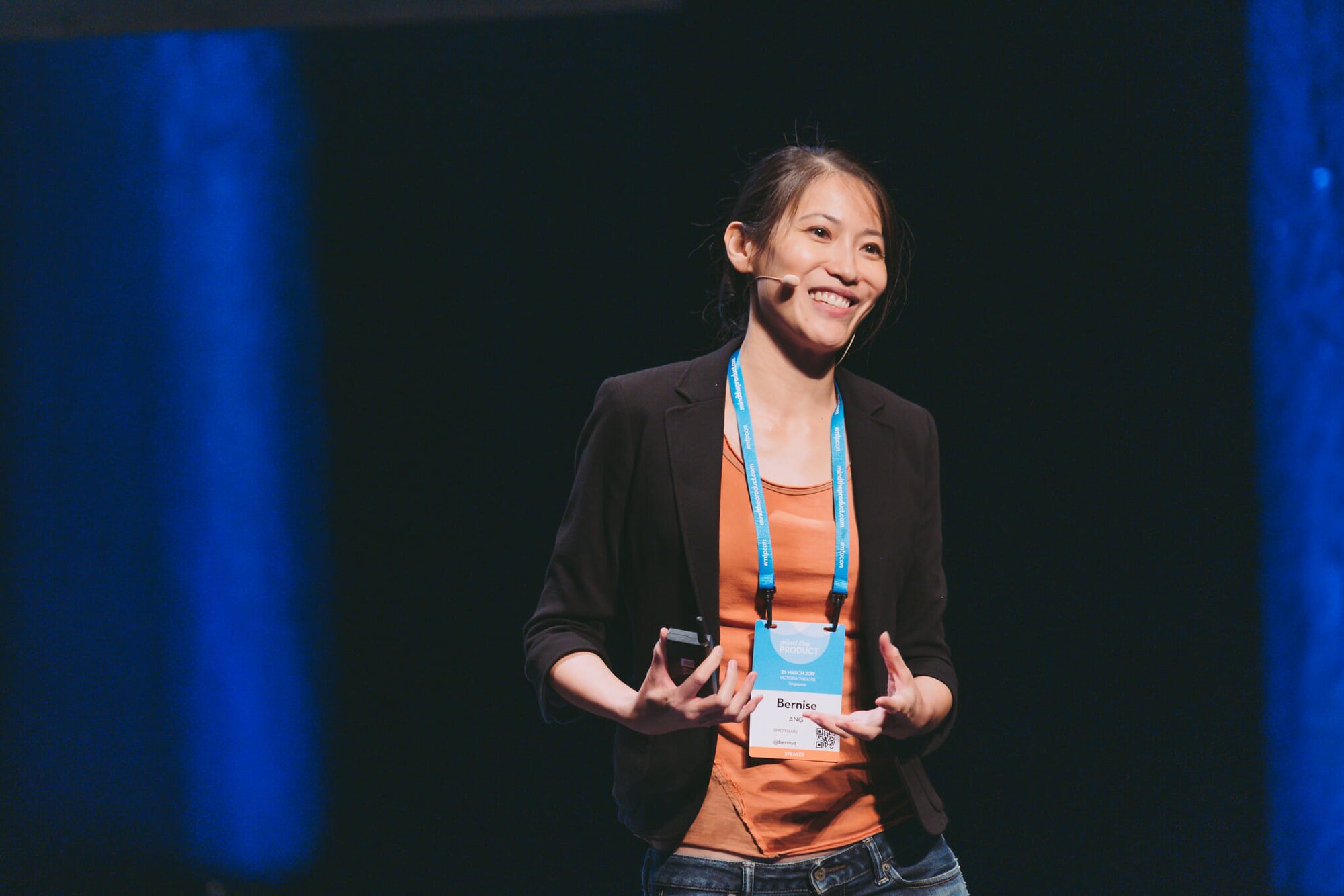 Bernise Ang at mtpcon Singapore