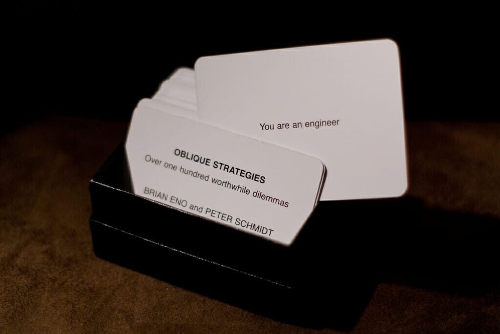 Oblique Strategy Cards