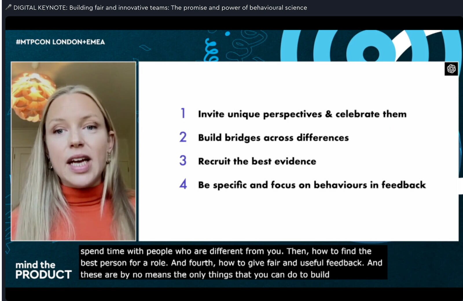 Bibi Groot's digital keynote session at #mtpcon London