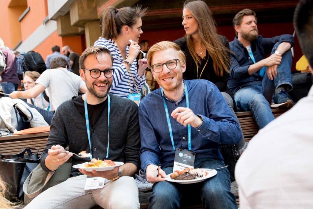 Lunch at MTP Engage Hamburg