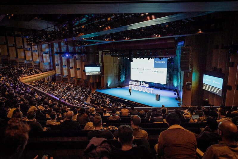 Ezinne Udezue speaking at mtpcon London 2019