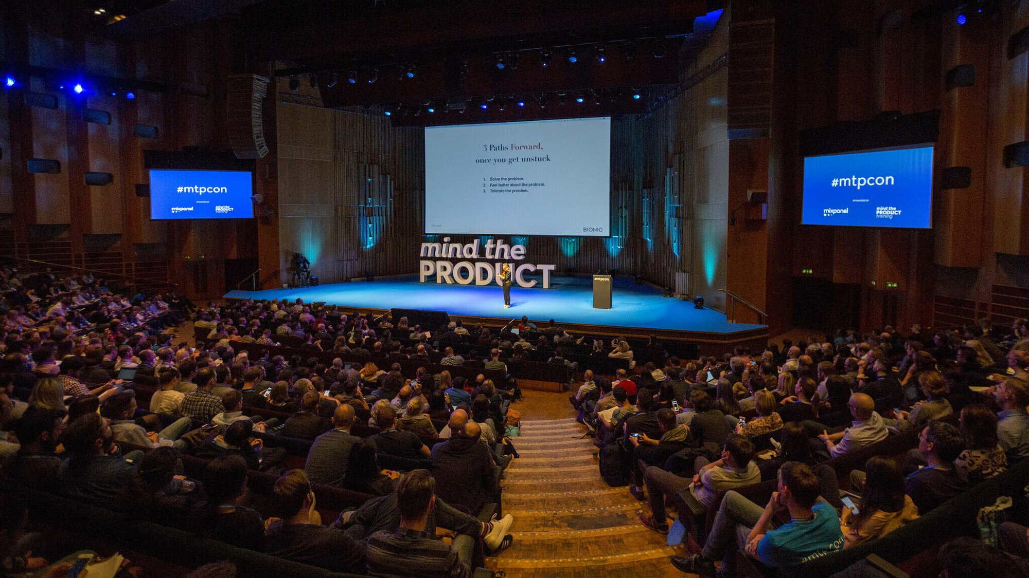 Janice Fraser on stage at mtpcon London 2018