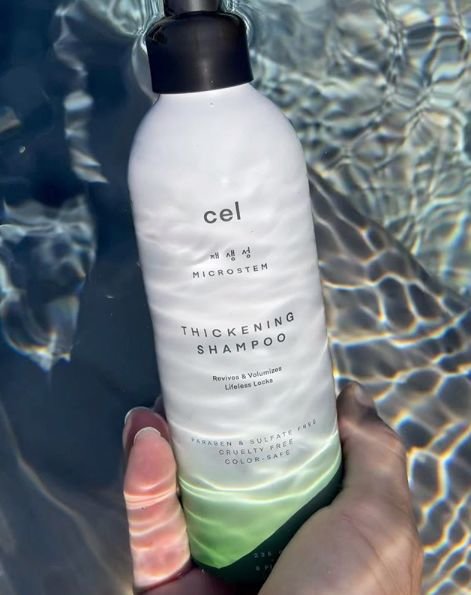 "I have been using Cel’s newly formulated and Thickening Shampoo and Conditioner for nearly 3 weeks no, and I’m loving it."