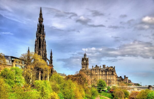 The Monument to Sir Walter Scott in Edinburgh