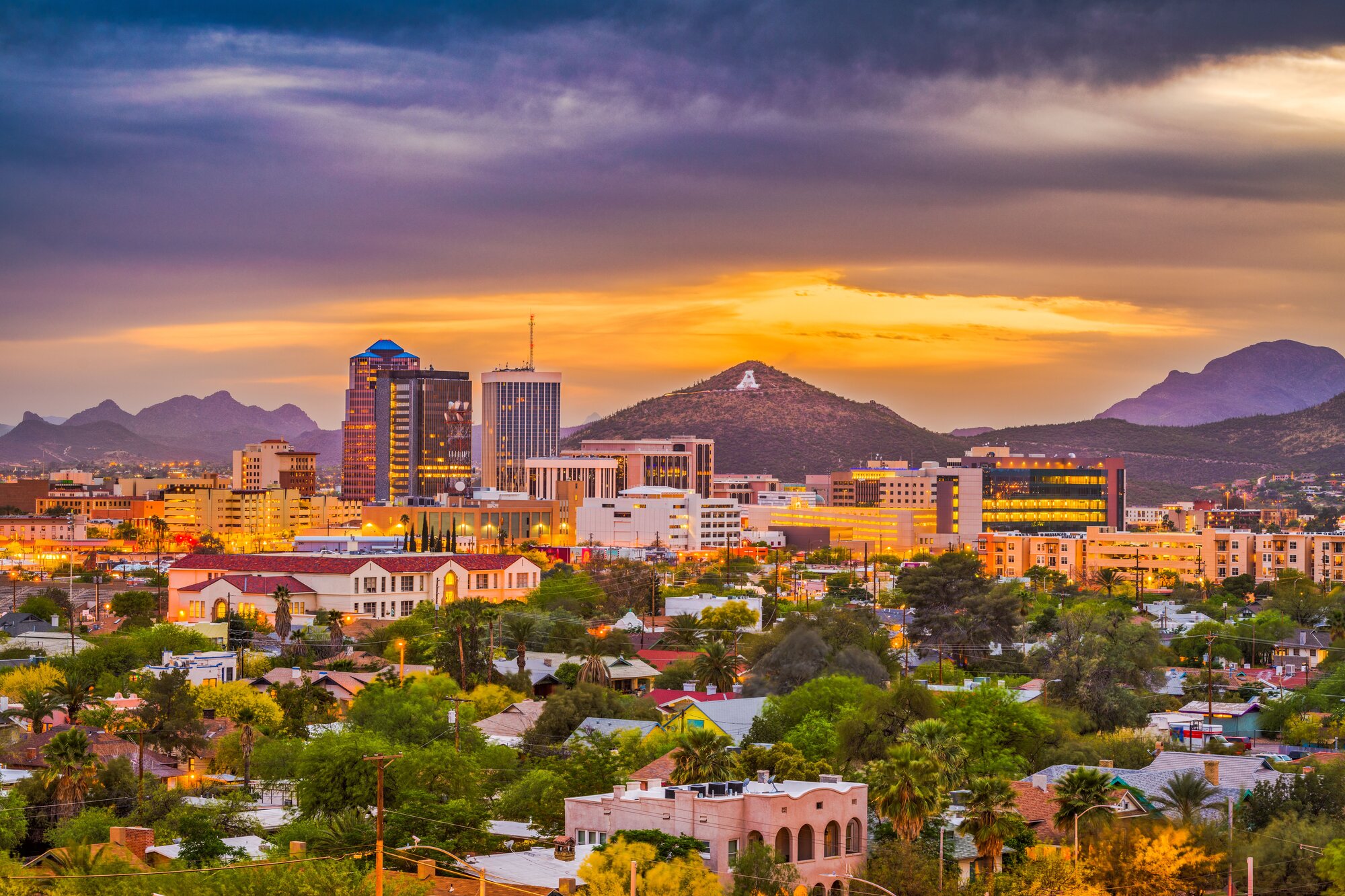 Tucson Arizona USA Skyline