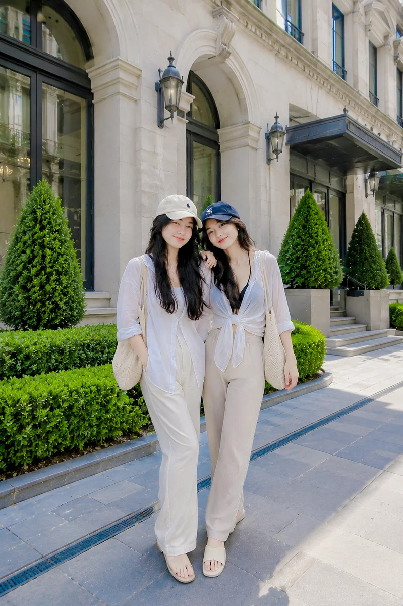 Foto sesudah memakai preset