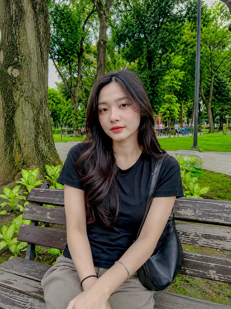 Natural contrast portrait
