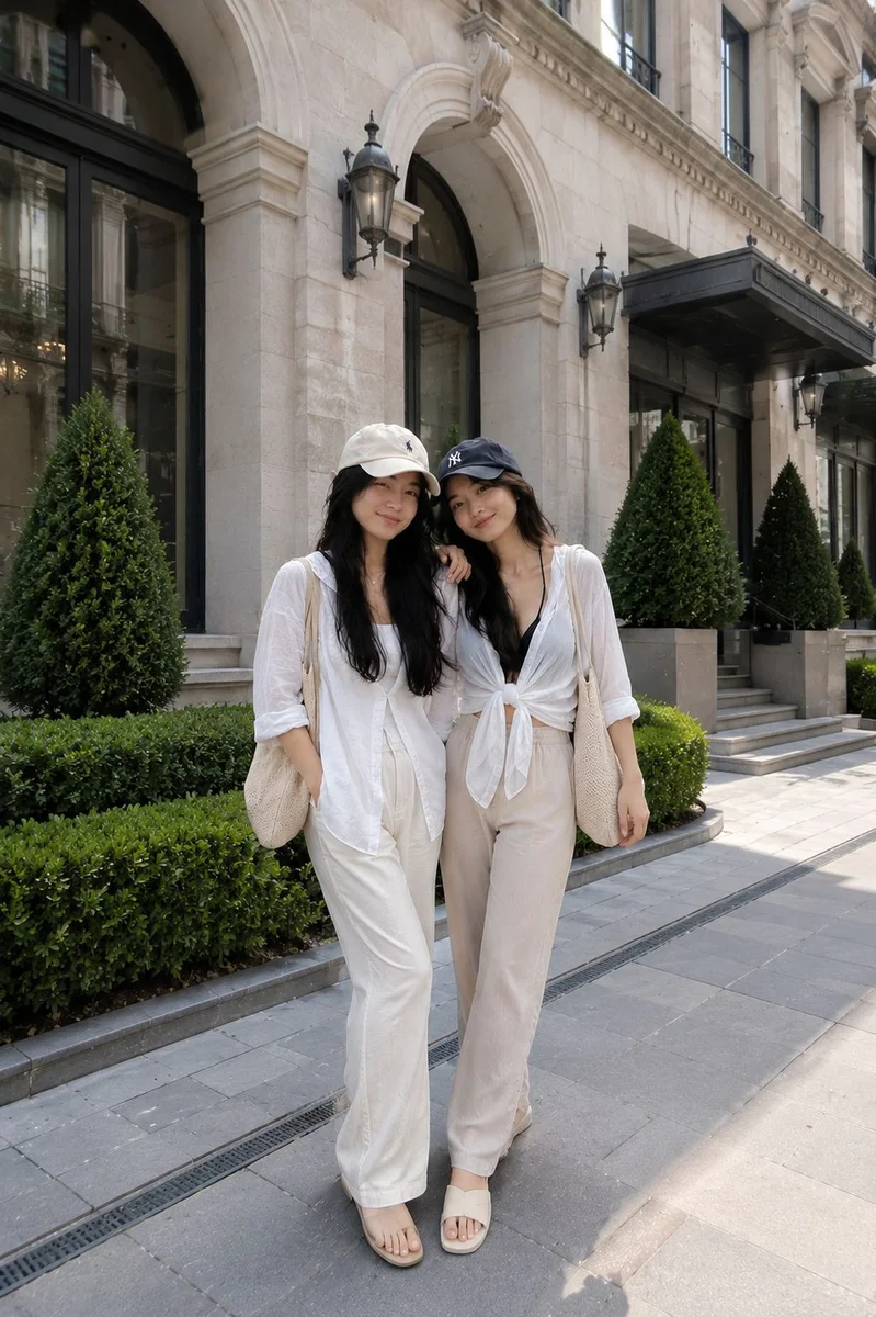 Foto sebelum memakai preset
