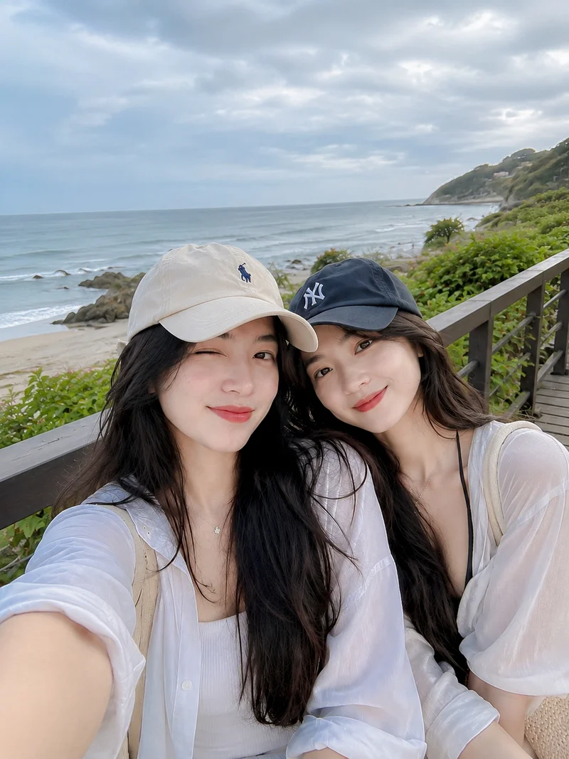 Foto sesudah memakai preset