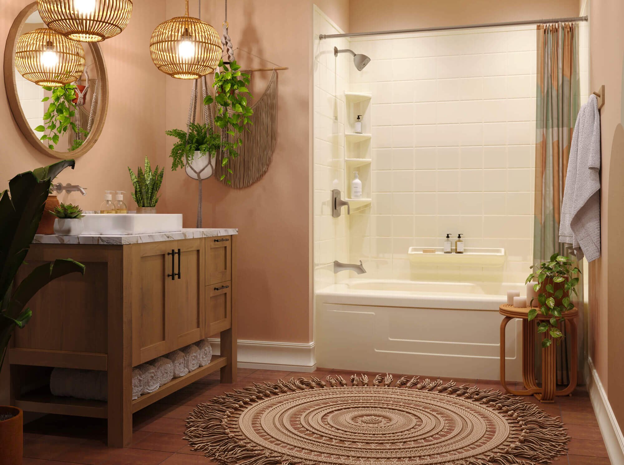 ​​10 Easy Bathroom Makeover Ideas to Update Your Bathroom Without Renovating