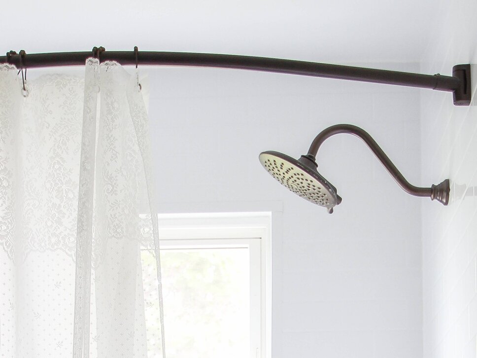 Shower rods and shower heads accessories 