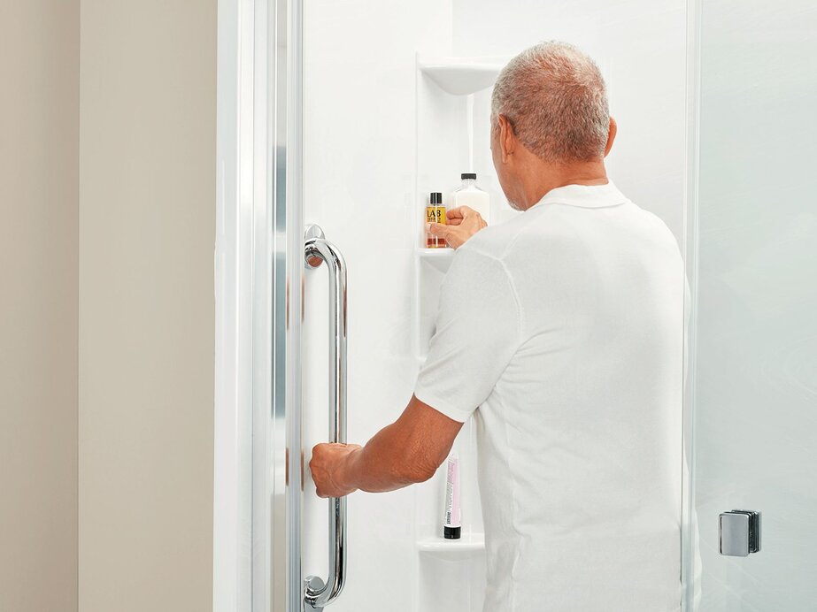 safety accessory for users including grab bar 