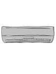 Air conditioner
3.5 kWh per hour (wall)
6 kWh per hour (ducted)