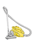 Vacuum cleaner
1.1 kWh per hour