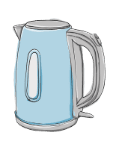 Electric kettle
1.8-2.4 kWh for 10 minutes