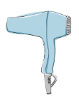Hair dryer
1.6 kWh per hour
