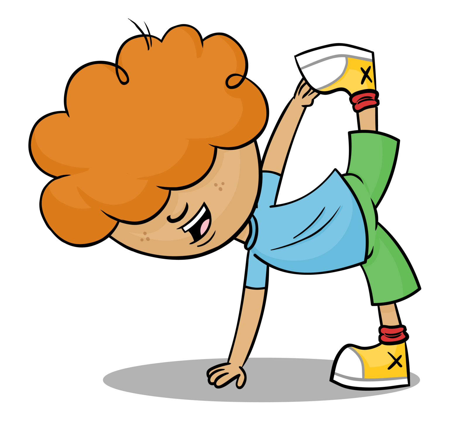 Ekay being a master mover stretching