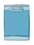 Dishwasher
2 kWh per cycle
