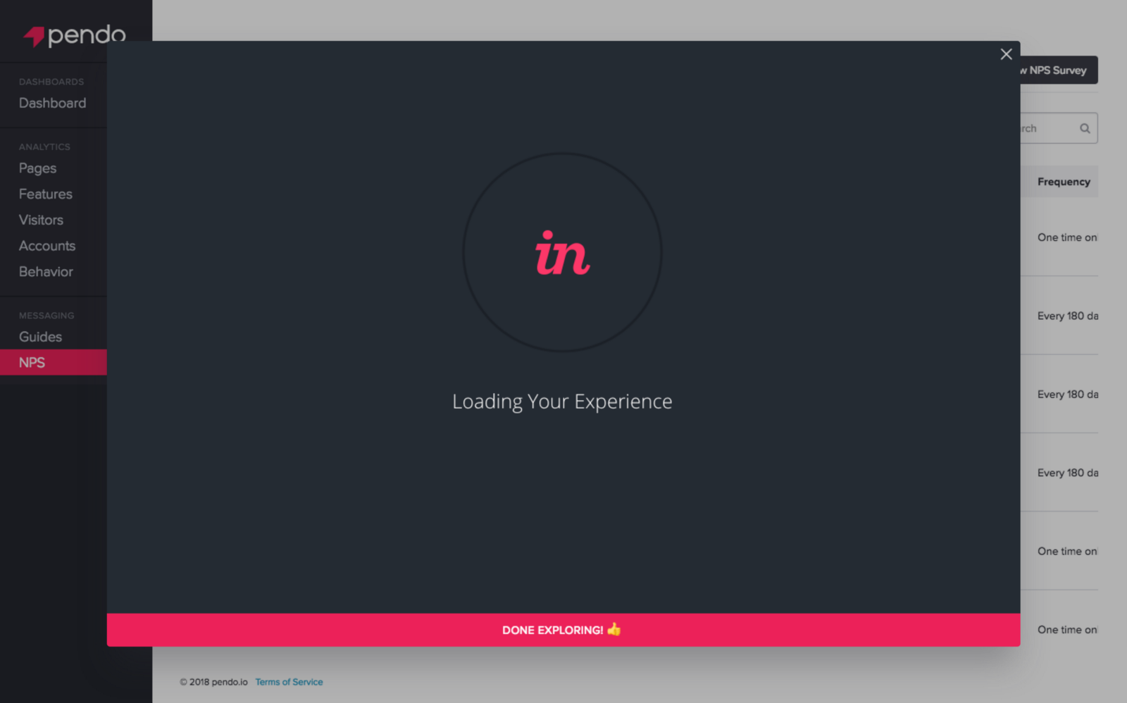 loading inVision prototype Pendo-iframe