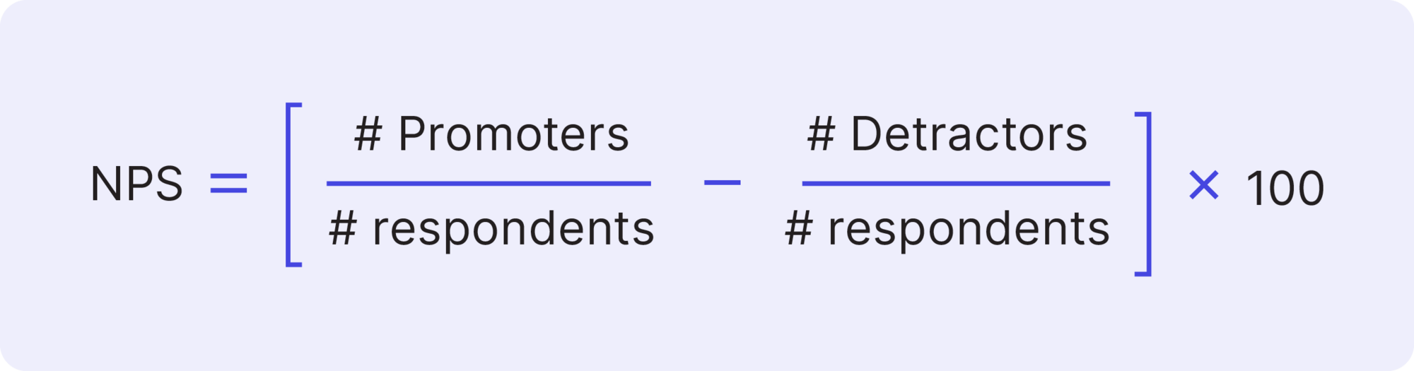Wie lässt sich der Net Promoter Score berechnen?