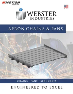 Motion/Webster Industries: Apron Chains & Pans Catalog