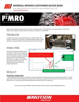 Mineral Mining Customer Saves $58K