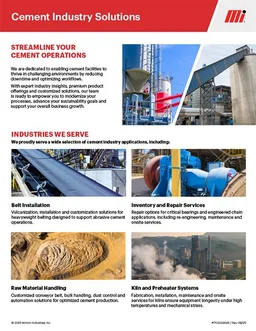 Motion: Cement Industry Solutions Line Card