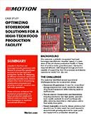Motion Optimizing Storeroom Solutions Case Study