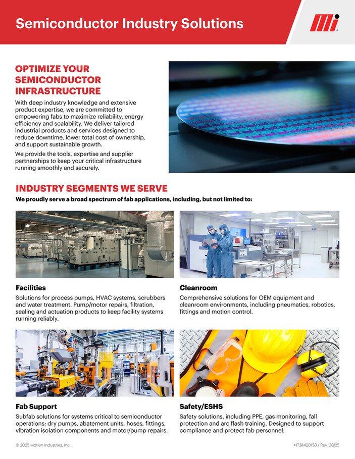 Motion - Semiconductor Industry Solutions