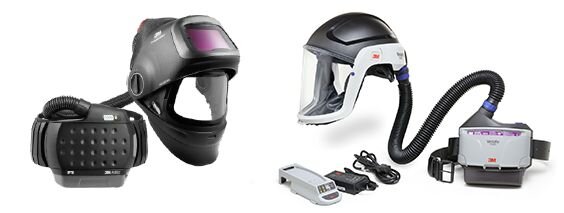3M Speedglas Adflo and Versaflo Powered &amp; Supplied Air Integrated Respiratory Systems
