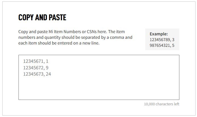 A screenshot of the "Copy and paste" feature on Motion.com
