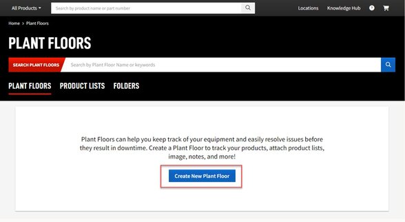 Create new plant floor