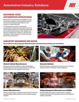 Motion Automotive Industry Solutions