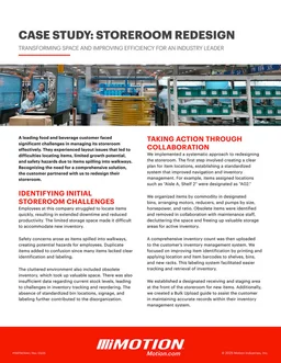 Case Study: Storeroom Redesign