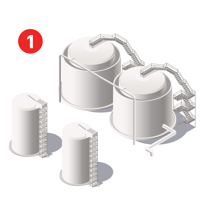 Extraction and Hauling illustration