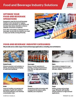 Motion: Food and Beverage Industry Solutions Line Card