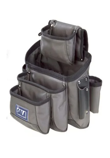 Tool storage, tool bag on white background
